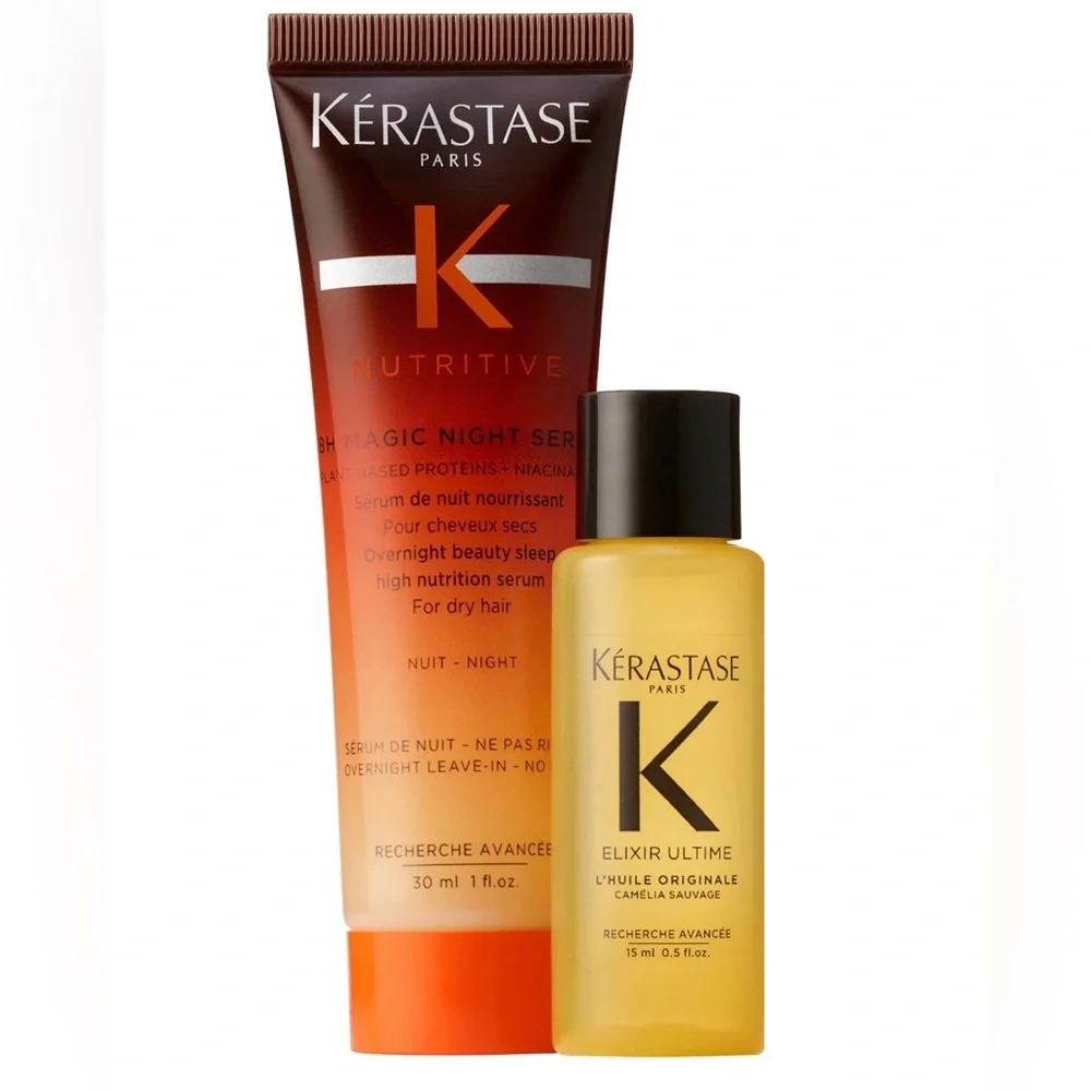 🆕Kérastase Elixir Ultime Hydrating Hair Oil ++ Nutritive 8H Magic Night Serum🆕